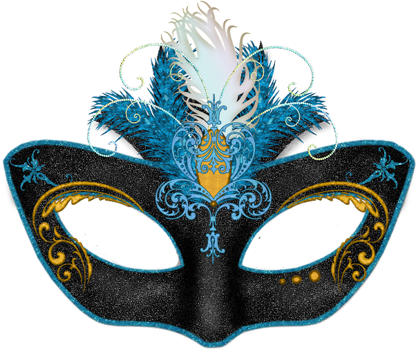 Black And Gold Masquerade Mask Png - Masquerade Ball (620x529), Png Download