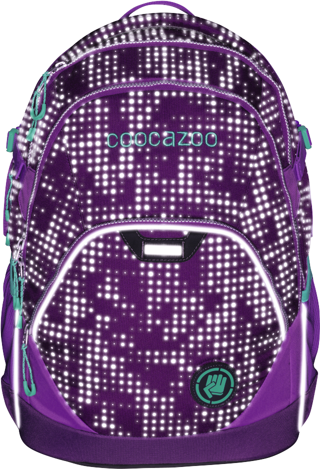 Abx2 High-res Image - Rucksack Evverclevver2, Purple Galaxy Reflective (1100x1100), Png Download