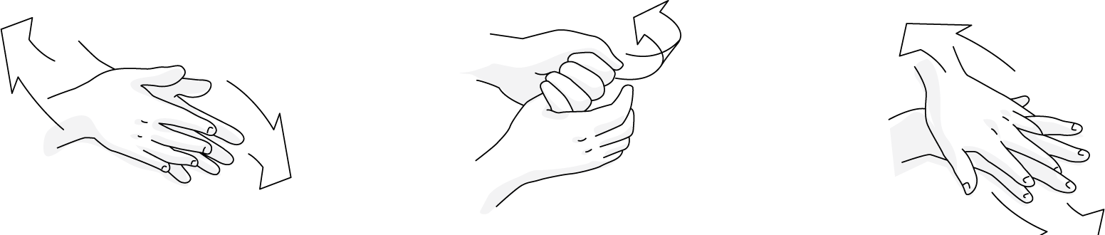 Lather For 15 20 Seconds - Health (1552x330), Png Download