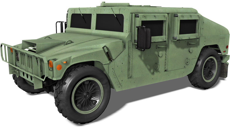 Military Applications - Humvee (890x496), Png Download