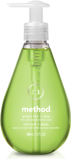 Gel Hand Wash - Method Hand Wash Pink Grapefruit (322x558), Png Download