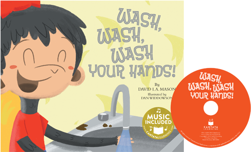 Full Size - Wash, Wash, Wash Your Hands! (500x296), Png Download
