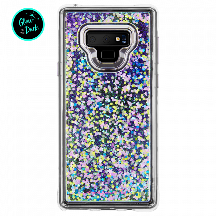 Purple Waterfall Glow Samsung Galaxy Note9 Case Back - Samsung Galaxy Note 9 (700x700), Png Download
