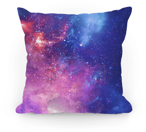 Galaxy - Pillow (484x484), Png Download