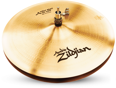 Zildjian A New Beat Hi Hat Cymbal Top 14" Zildjian - Zildjian 14" A Series New Beat Hi-hat Cymbals (pair) (460x460), Png Download