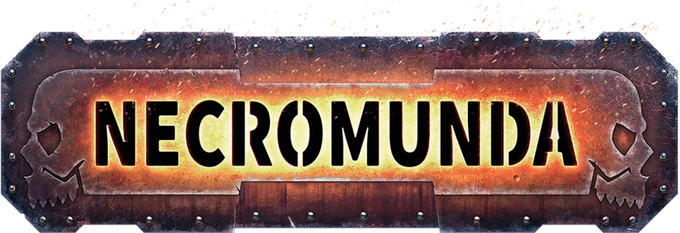 No Gang Is Complete Without A Suitably Awesome Moniker - Necromunda Logo (1000x352), Png Download