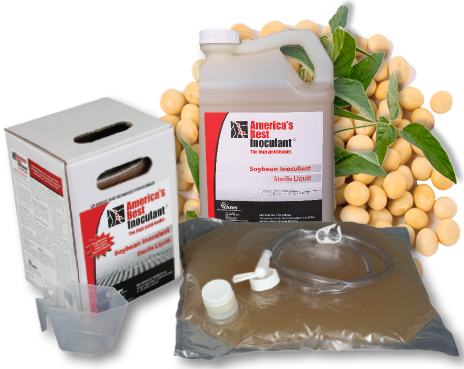 America's Best Inoculant® For Soybeans - Rhizobium Liquid Inoculant (464x369), Png Download