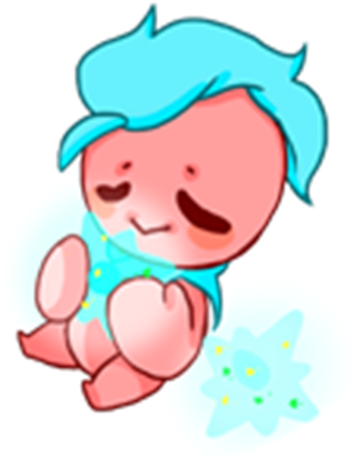 X2 Star Shards - Cartoon (420x420), Png Download