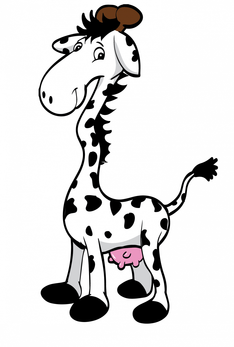 Mooraffe Opened Her Eyes Just Enough To See The Sun (900x1333), Png Download