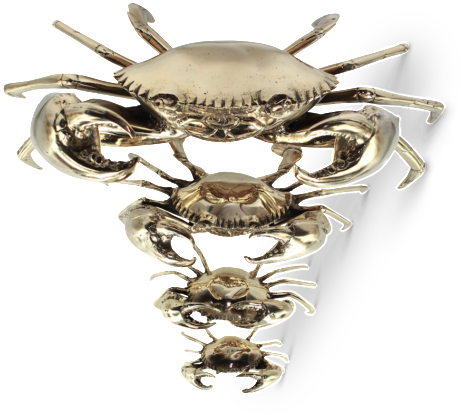 Big Brass Sea Crabs - Sourceress, Inc. (505x505), Png Download