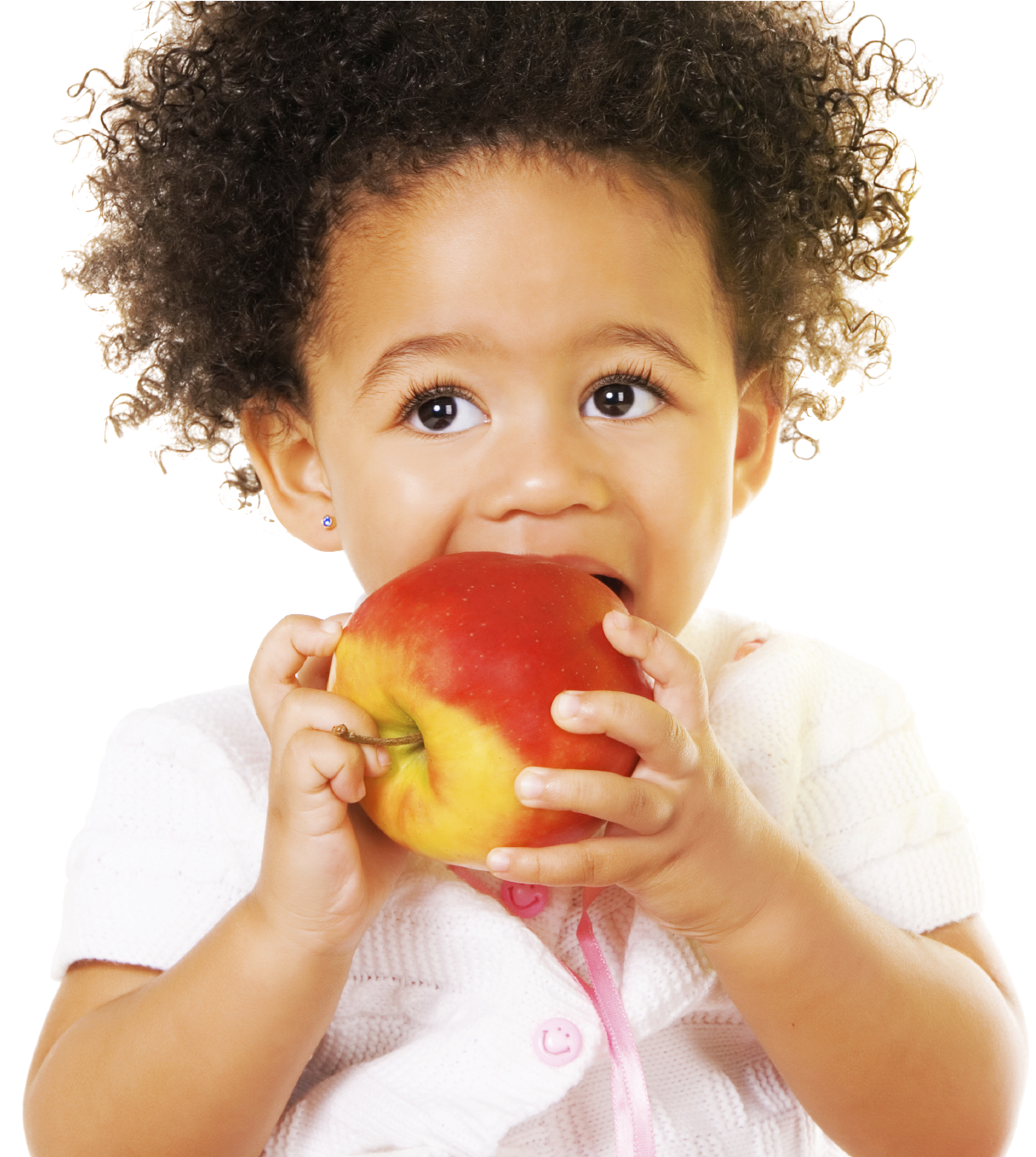 Eating Apple Like A Boss (1376x1395), Png Download