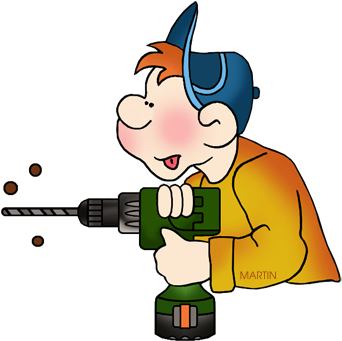 Zebra Clipart Phillip Martin - Phillip Martin Clipart Tools (360x352), Png Download