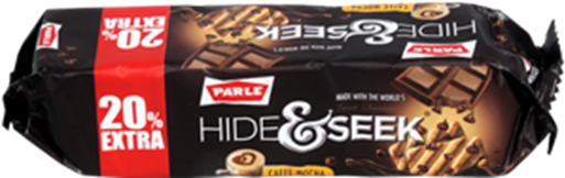 Parle Hide & Seek Cafe Mocha Biscuit 120 G - Hide And Seek Cafe Mocha (550x550), Png Download
