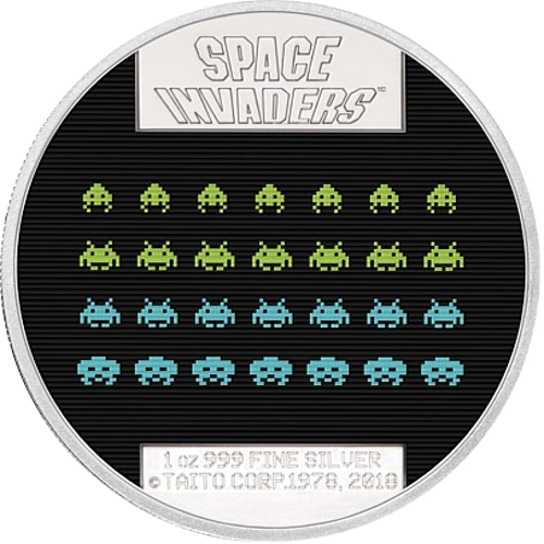 Space Invaders 40th Anniversary - Invader (500x500), Png Download