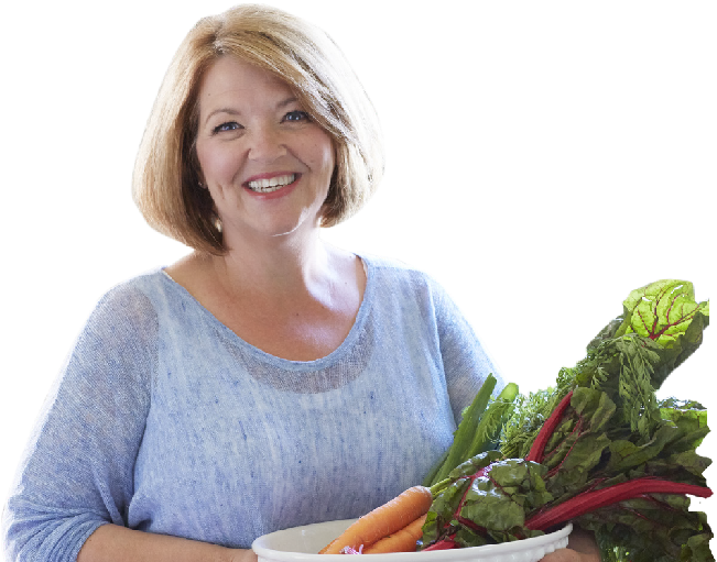 Trish Krause With Homegrown Vegetables From Her Garden - Vegetable (650x521), Png Download