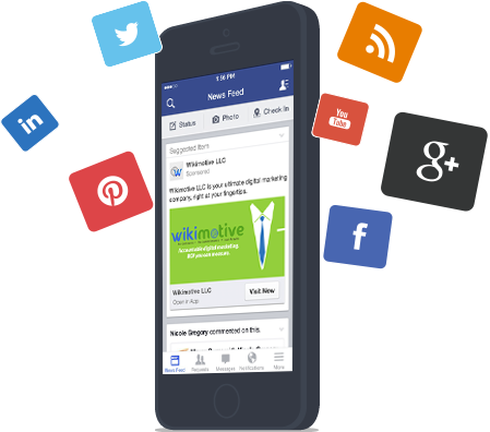 Social Iphone Illustration - Phone Social Network Png (449x396), Png Download