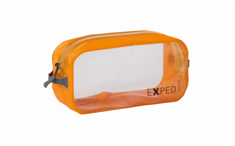 These Versatile Organizers Feature Transparent Tpu - Exped Clear Cube Medium Luggage Organiser - Orange (504x285), Png Download