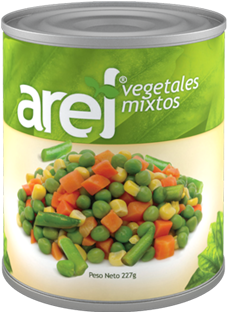 Canned Vegetables - Vegetales Enlatados (400x400), Png Download