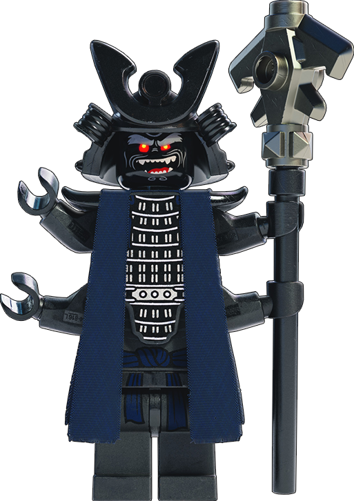 Garmadon - Lego Ninjago Movie Garmadon (513x726), Png Download