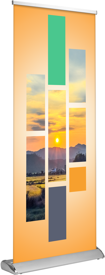 Standbanner Png (600x1200), Png Download