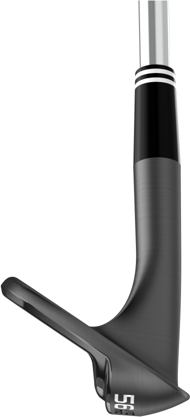 Black Satin-toe - Wedge (635x856), Png Download