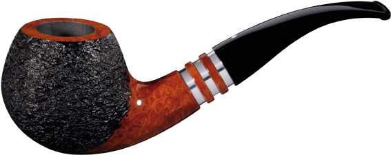 Tabakpfeife Vauen Nürnberg Admiral A 542 Rustiziert - Tobacco Pipe (650x300), Png Download