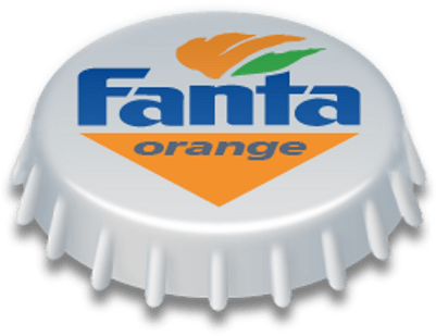 Fanta Bottle Cap - Coca Cola Light (400x400), Png Download