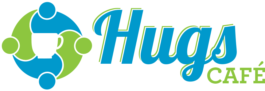 Hugs Cafe Hugs Cafe - Hugs Cafe Logo (900x300), Png Download