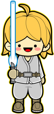 Yoda Face Png Personagens De Star Wars Redesenhados - Personagens Star Wars Em Desenho (370x462), Png Download