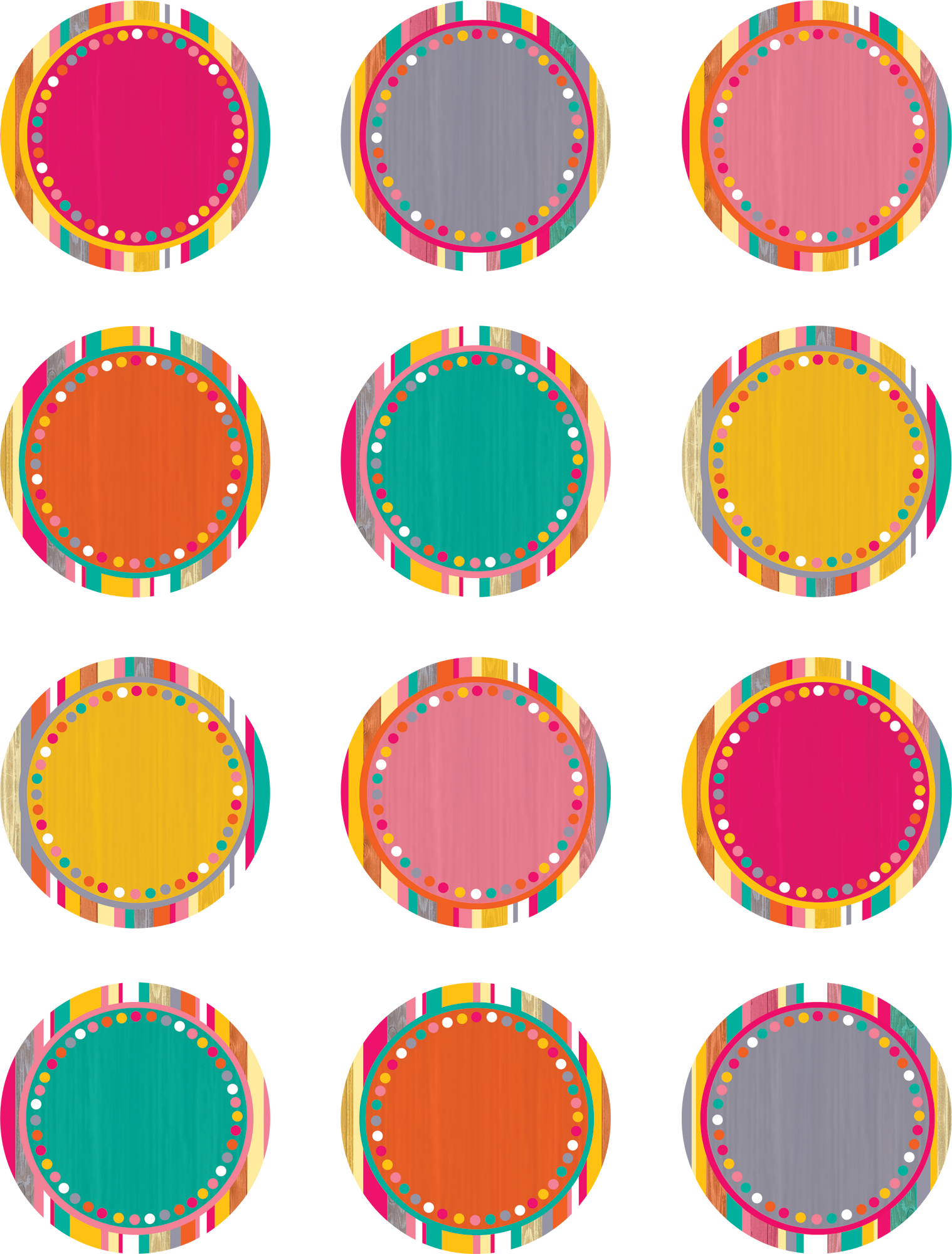 Tropical Punch Mini Accents - Teacher Created Resources Tropical Punch Mini Accents, (1518x2000), Png Download