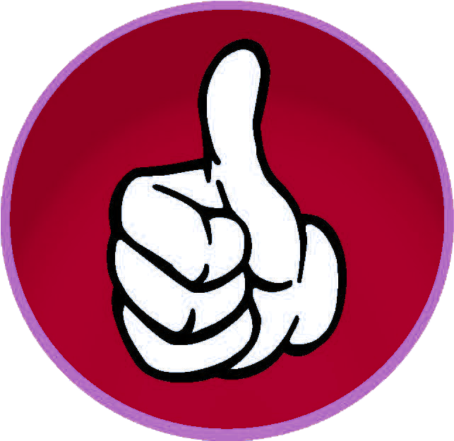 I Gave Season 2 A Thumbs Down - Thumb Signal (642x632), Png Download