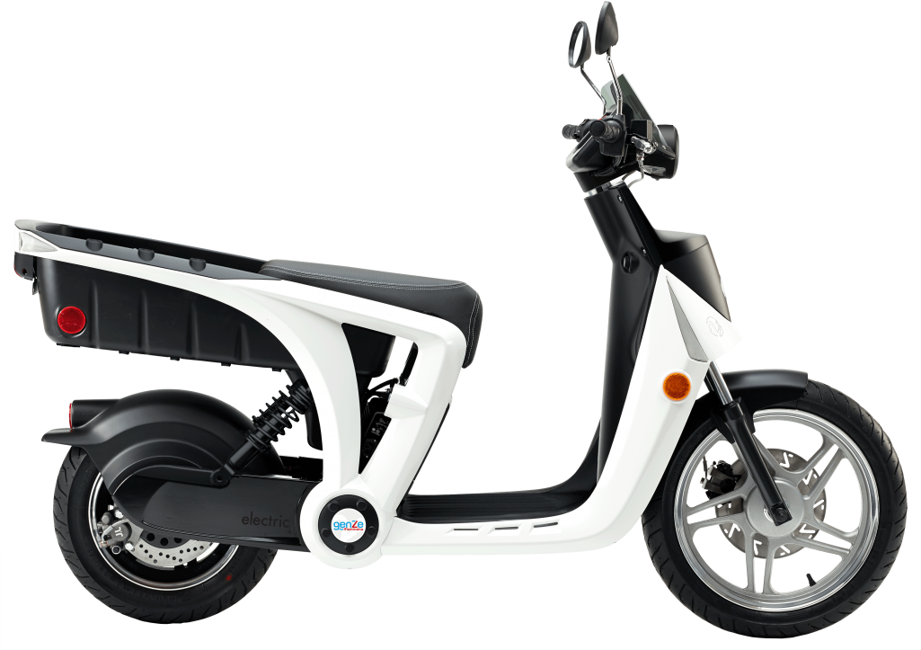Check Out Our Full Selection Of Zero Emission, Electric - Genze Scooter (1024x735), Png Download