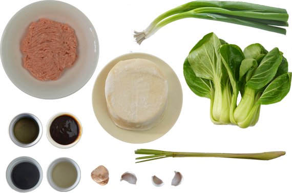 180 Grams Bok Choy - Chicken And Dumplings (570x380), Png Download
