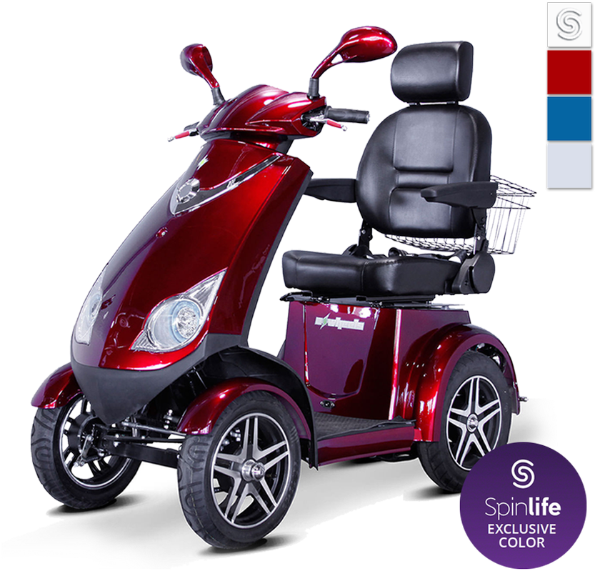 Four Wheel Scooter (860x860), Png Download