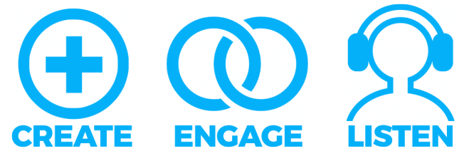 Our Social Media Program Will Grow Your Business - Social Media (659x212), Png Download
