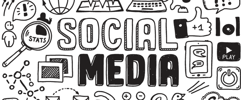 Social Media Has Long Been Mislabeled As Something - Evolution Of Media Drawing (799x333), Png Download