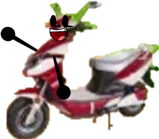 Electric Scooter (525x447), Png Download