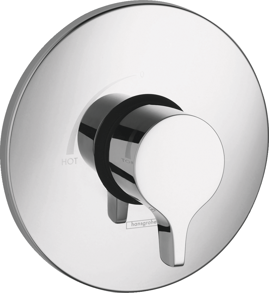 Pressure Balance Trim S/e - Hansgrohe 04355 S/e Pressure Balanced Valve Trim With (931x1014), Png Download