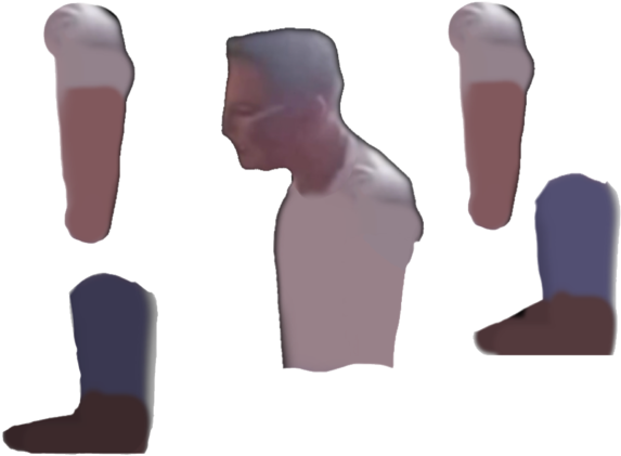 Afk Body Parts - Portable Network Graphics (640x480), Png Download