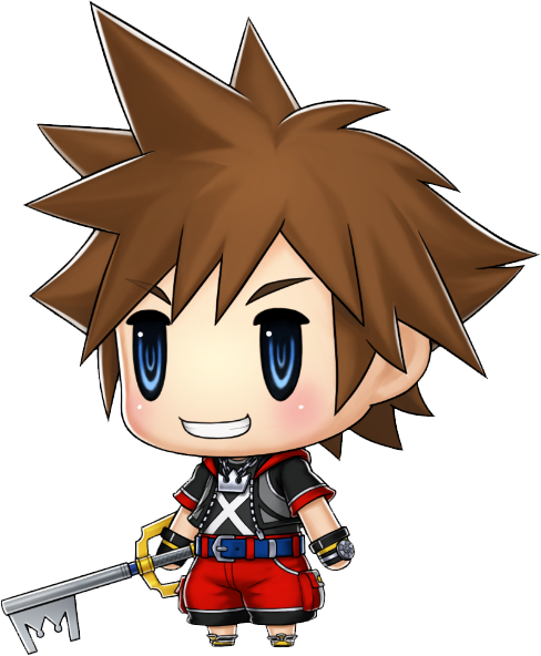 View Samegoogleiqdbsaucenao Sora Woff , - World Of Final Fantasy Sora (488x592), Png Download