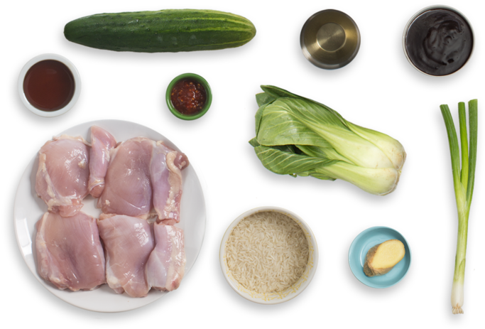 Spicy Hoisin Chicken Stir Fry With Baby Bok Choy & - Spicy Hoisin Chicken Stir Fry (700x477), Png Download