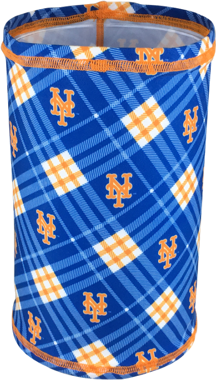Mets Plaid Multifunction Gaiter Headband (908x908), Png Download