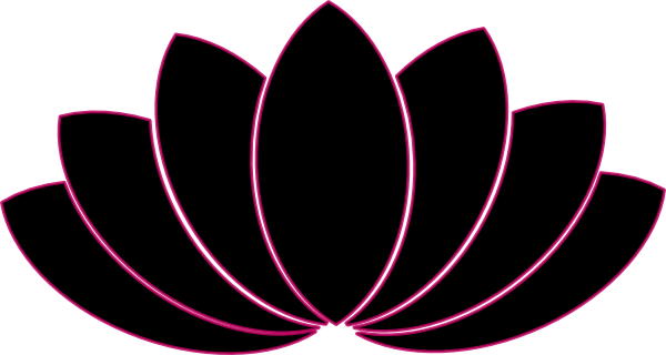 Lotus Clipart Vector Pencil And In Color Lotus Clipart - Lotus Clipart (600x320), Png Download