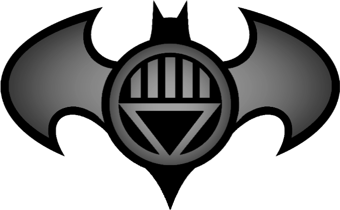 More Like White Lantern Superman By Kalel7 - Black Lantern Batman Symbol (705x444), Png Download