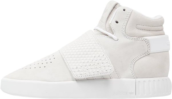 Adidas Tubular Invader Strap White - Adidas Tubular Strap White (640x387), Png Download