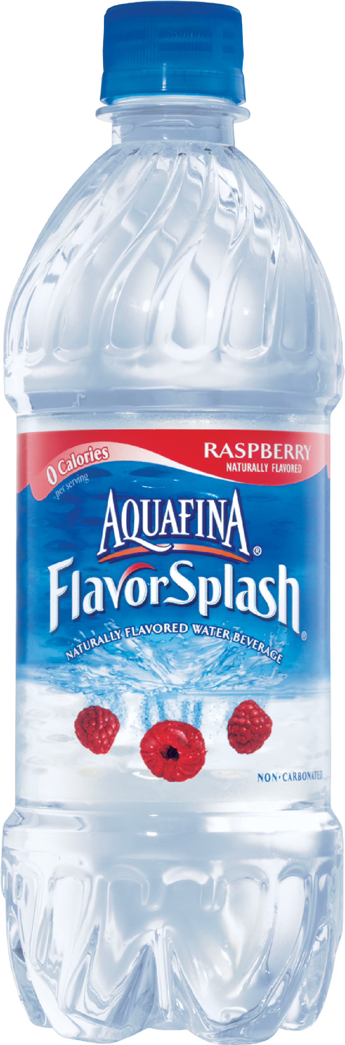 Aquafina Flavorsplash Raspberry - Aquafina Flavorsplash Raspberry Water 1 L Plastic Bottle (1168x3437), Png Download