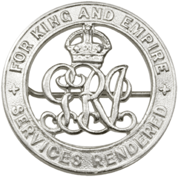 Silver War Badge World War 1 Wound Badge - Silver War Badge Ww1 (500x500), Png Download