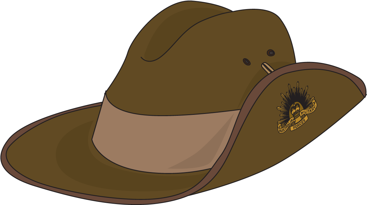 Some Of These Links Show The Important Role That Dogs - Anzac Hat Clip Art (1289x772), Png Download