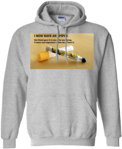 I Now Have An Epipen - Crayon Halloween Costume T-shirt (480x480), Png Download