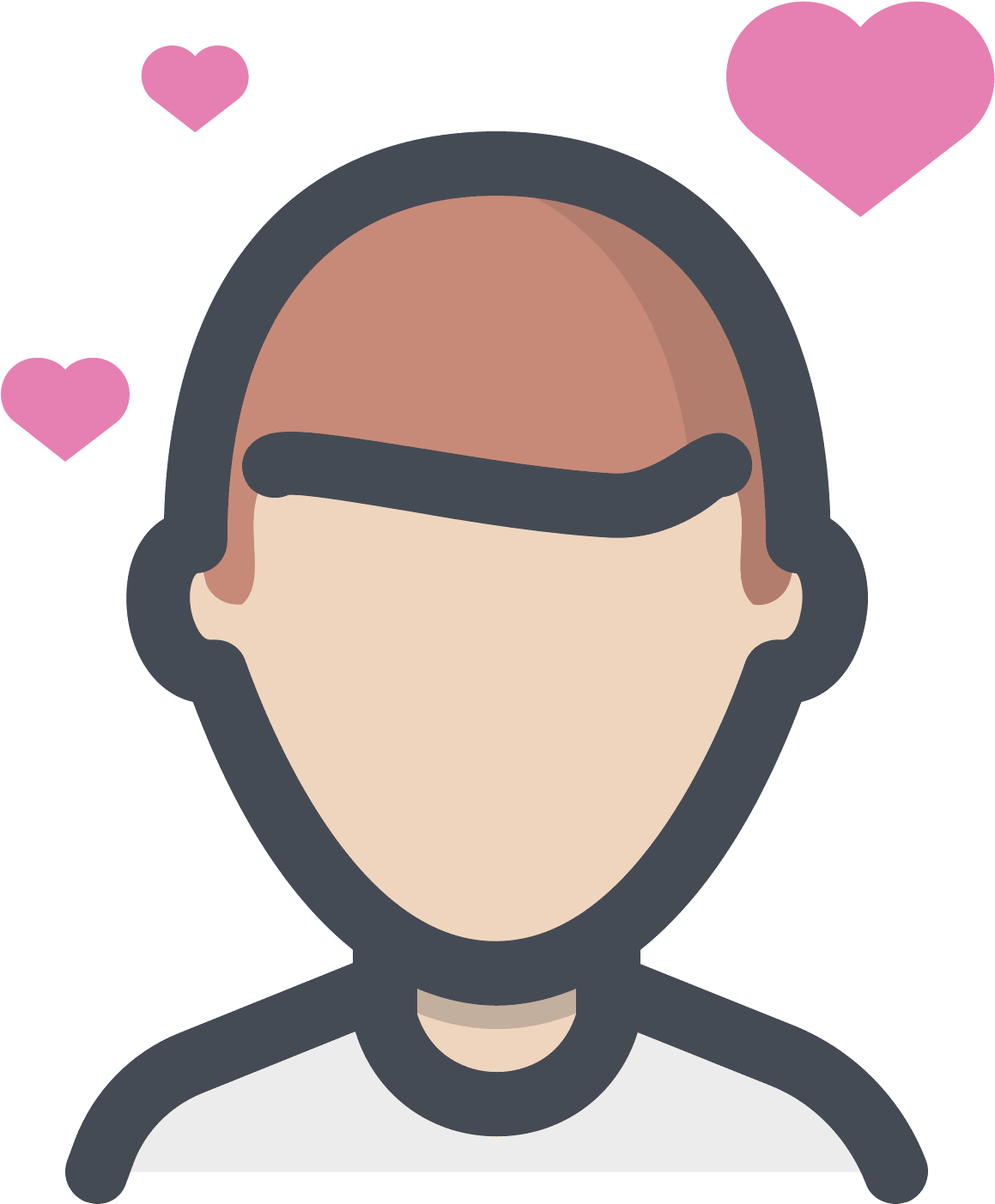 Man Falling In Love Icon - Amor Icono Png (1600x1600), Png Download